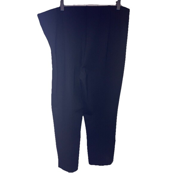 John Mark Pants XL Black NEW Embroidered Floral  Pant  Legs $109 Retail - Picture 3 of 7